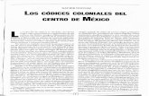 XAVIER NOGUEZ Los CÓDICES COLONIALES DEL€¦ · Como señalamos previamente, los códices colonia les del centro de México forman un conjunto de diversa temática, producto de
