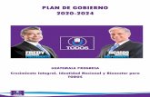 Plan de Gobierno - ICEFIicefi.org/elecciones2019/plan/TODOS-Plan de gobierno.pdf · Un plan que transformará a Guatemala en un país próspero e incluyente, dando un inicio de una