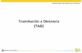 Tramitación a Distancia (TAD) - Buenos Aires · Al revisar el formulario, se observarán mensajes que indican cuáles son los campos que se deben modificar. Una vez modificados,