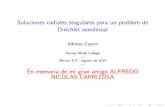 Soluciones radiales singulares para un problem de ... · [A-C-C-2010] V. Ardila, J. Caicedo, and A. Castro, Existence of non-degenerate continua of singular radial solutions for several
