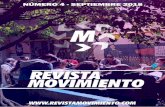 Septiembre 2018 - Revista Movimientorevistamovimiento.com/Movimiento 4.pdf · cuerpo del texto, de acuerdo con la normativa APA, consignando los datos entre paréntesis. El formato