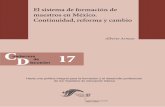 CD 17 - formaciondocente.com.mxformaciondocente.com.mx/Bibliotecadigital/12_FormacionContinua... · Esta edición estuvo a cargo de la Dirección General de Normatividad, perteneciente