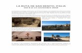 LA RUTA DE SAN BENITO - Monasterio El Paular ruta de san Benito ITALIA.pdf · Title: Microsoft Word - LA RUTA DE SAN BENITO.docx Author: Cadamasami Created Date: 12/3/2018 1:46:16