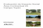 Evaluación De Impacto Social Área Contractual 25 Campo Topén · Tipo de uso de suelo en el área contractual ..... 33 Apartado II. Área de influencia del área contractual.....