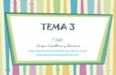 TEMA 3 - WordPress.com · ) me propongo, sin el ánimo de desacreditar a nadie, dar a Vuestra Excelencia las explicaciones convenientes para que podáis entender el desarrollo de