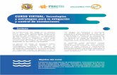 CURSO VIRTUAL: Tecnologías y estrategias para la ... · CURSO VIRTUAL: Tecnologías y estrategias para la mitigación y control de inundaciones Objetivo del curso Fortalecer las