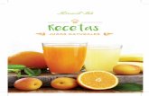 Recetas - Smart-tek · Anti-Estres INGREDIENTES 2 manzanas 2 zanahorias 2 tallos de apio 1 cda. de semillas de sésamo 1 limón Jugo rico en antioxidantes, betacaroteno y vitaminas.