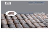 COBERT Ficha CAzorla€¦ · Las tejas de cerámica son un producto natural, por esa razón pueden aparecer pequeñas diferencias de color durante el proceso productivo. Los procesos