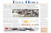 Semanario de Información del Arzobispado de Oviedo • D.L ...€¦ · nuestras posiciones y en el día a día de la vida cotidiana como con-sagrados”. Finalmente, “hacia la