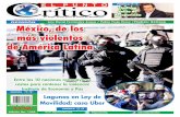 Luis David Fernández Araya / Pablo Trejo Pérez / México ...€¦ · El Punto Crítico 2 EDRA Año 7, jueves 18 de junio de 2015 Editorial C on una clara postura a favor de regularización