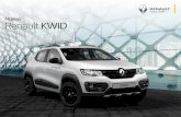 Nuevo Renault KWID€¦ · La seguridad es un compromiso para RENAULT. Todas las versiones del nuevo Renault Kwid vienen con frenos ABS, 4 airbags (conductor, pasajero y laterales),
