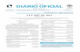 República de Colombia DIARIO OFICIAL 2013_html/Norm… · Fundado el 30 de abril de 1864 Año CXLIX No. 49.001 Edición de 132 páginas • Bogotá, D. C., miércoles, 11 de diciembre