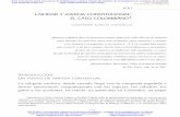 LAICIDAD Y JUSTICIA CONSTITUCIONAL EL CASO COLOMBIANO · Discursos sobre la primera década de Tito Livio, cap. XI, p. 293. I. NTRODUCCIÓN. U. N PUNTO DE PARTIDA CONTEXTUAL . La