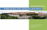 PROYECTO EDUCATIVO - Gobierno de Canarias€¦ · lo, iniciativa y apoyo al profesorado, poniendo el énfasis de la labor directiva en su dimensión planificadora de las acciones