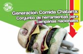 G eneración Comida Chatarra: Conjunto de herramientas para ... · Comercialización de comida chatarra La comercialización de comida hipercalórica y poco nutritiva y con alto contenido