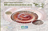 Matemáticas - mc-editores.com.mx · Matemáticas Repaso y aprendo Cuaderno de trabajo 3 Luis David Benítez Lara Educación secundaria Tercer grado 3RO_MC_BENÍTEZ_MATEMÁTICAS-3_SE_1ED_001-136_.indb