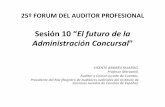 Sesión 10 “El futuro de la Administración Concursal€¦ · EL FUTURO DE LA ADMINISTRACIÓN CONCURSAL. Resumen de la evolución desde la entrada en vigor de la Ley 22/2003, con