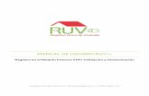 Manual de usuario RUV++portal.ruv.org.mx/sitioanterior/documents/ManualUsuarioVerificador… · una baja densidad de vivienda, contribuyendo a la expansión de las ciudades y provocando