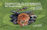 Perspectivas de investigación sobre los mamíferos ... · murciélagos de 4 biomas de Guatemala 55 Resumen 55 Introducción 55 Materiales y métodos 56 Resultados 57 Discusión60