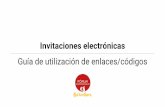 Invitaciones electrónicas Guía de utilización de enlaces ...media.firabcn.es/.../invitaciones/FGB2019-Guia-Canjeo-Invitaciones-E… · Invitaciones electrónicas Guía de utilización