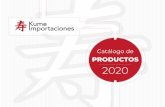 Catálogo de - kume.com.mx · 1 / 22 Para saber los precios y detalles de los productos favor de comunicarse con su sucursal más cercana ACEITES Clave Producto ACE019 ACEITE AJONJOLI