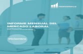 INFORME MENSUAL DEL MERCADO LABORALdams.fedesarrollo.org.co/iml/wp-content/themes/fede-theme/IML Dic… · esperadas en el ingreso al entrar en condición de desempleo. En Colombia