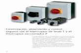 Conmutación, aislamiento y control seguros con el ... Eaton.pdf · Conmutación, aislamiento y control seguros con el interruptor de levas T y el interruptor-seccionador P. 187 Q11