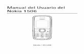 Manual del Usuario del Nokia 1506nds1.webapps.microsoft.com/files/support/lam/phones/...dispositivo también tenga una configuración especial, como cambios en los nombres de menús,