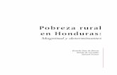 Pobreza rural en Honduras - CIDBIMENAcidbimena.desastres.hn/RIDH/pdf/doch0088/pdf/doch0088.pdf · desarrollo agropecuario, la pobreza y desigualdad rural en Honduras, encontrarán