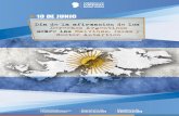 10 de junio: Día de la afirmación de los Derechos Argentinos sobre las Malvinas ... · 2019-06-06 · 1 10 de junio: Día de la afirmación de los Derechos Argentinos sobre las