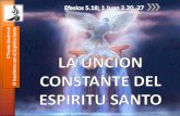 Punto Doctrinal El bautismo con el Espíritu Santo … · Aquellos creyentes que han recibido el bautismo con el Espíritu Santo y no se disponen a servir al Señor en algún ministerio,