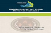 AÑO V, BOLETÍN No. 53 Noviembre de 2013.inedh.edu.mx/files/boletines/academico/BOLETIN ACADEMICO... · 2014-02-12 · sociedades un desarrollo inclusivo y sostenible para el logro