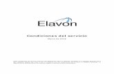 Condiciones del servicio(ii) Elavon podrá debitar la Cuenta de Depósito a la Vista (DDA) y proporcionar un crédito correspondiente a la Cuenta de Reserva; o (iii) Elavon podrá