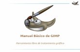 Manual Básico de GIMPhtml.formacionatomica.com/assets/recursos/manual gimp.pdfimprescindible en cualquier escritorio, por lo que, es casi seguro que ya la tengamos instalada en nuestro