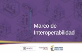 Marco de Interoperabilidad · 2018-06-21 · ¿Por qué Interoperar? Porque nos da la oportunidad de solucionar los cuellos de botella, mejorar la cooperación entre entidades y fortalecer