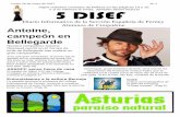 5 DISEF...Lunes 29 de mayo de 2017 Nº 1 5 DISEF tres sets. (pág 18) Jamiroquai, grupo británico de funk, será una de las atracciones del festival de música Paleo que se celebrará