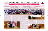 DONANTES CANTABRIA · 2017-09-19 · DONANTES CANTABRIA Asociación-Hermandad de Donantes de Sangre de Cantabria Número 14 Depósito Legal: SA146-2015 2 Trimestre 2017 47ª ASAMBLEA