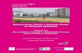 Regeneración Urbana y Cohesión Social en Andalucía (RUCOSA) · comparar el cambio habido entre ese momento anterior a la aplicación del programa y un momento posterior existen
