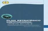 Plan Estratégico Institucional 2017-2019 · PLAN ESTRATÉGICO INSTITUCIONAL Este documento de gestión refleja las acciones estratégicas a seguir por parte de la institución en