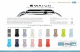 Ahora disponible en B&H...acabado de color plata, gris espacial, oro u oro rosado. Los modelos de Apple Watch son confeccionados a partir de acero inoxidable o acero inoxidable color