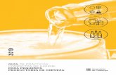 2019 - USALcoli.usal.es/web/Guias/pdf/GPCH_productores_cerveza.pdf · 2.111 Descripción del producto, proceso de elaboración e instalaciones 2.2 Diagrama de flujo general de la
