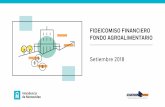 FIDEICOMISO FINANCIERO FONDO AGROALIMENTARIOmontevideo.gub.uy/sites/default/files/biblioteca/present... · 2018-09-17 · El Fideicomiso tiene como objetivo obtener fondos necesarios