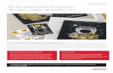 Kit de aplicaciones Propuestas de valor y notas de producción · 2020-02-26 · TECNOLOG Í A XEROX® ADAPTIVE CMYK PLUS Kit de aplicaciones Propuestas de valor y notas de producción