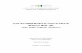 PLAN DE COMUNICACIONES INTEGRADAS PARA UN PRODUCTO …biblioteca2.ucab.edu.ve/anexos/biblioteca/marc/texto/AAS... · 2013-06-22 · optimizar sus relaciones con el público interno