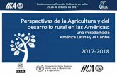 Perspectivas de la Agricultura y del desarrollo rural en las Américasrepositorio.iica.int/bitstream/11324/6162/1/Perspectivas2017espanol.pdf · Decimonovena Reunión Ordinaria de