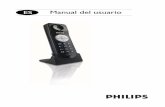 ES Manual del usuario - download.p4c.philips.com...Ajuste del volumen del auricular Durante una llamada puede subir o bajar el volumen de la voz de la persona que llama. Hay disponibles
