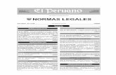 Cuadernillo de Normas Legales - gacetajuridica.com.pe · Cuerpo General de Bomberos Voluntarios del Perú o a sus beneﬁ ciarios 425965 Ley N° 29583.- Ley que modiﬁ ca los artículos
