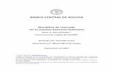BANCO CENTRAL DE BOLIVIA...Carolina Pagliacci. El contenido del presente documento es de responsabilidad del autor y no compromete la opinión del Banco Central de Bolivia. 1 ... (1983)