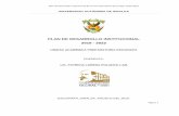 PLAN DE DESARROLLO INSTITUCIONAL 2019 - 2022cpp.uas.edu.mx/archivos/1567491256.pdf · Plan de Desarrollo Institucional de la UA Preparatoria Escuinapa 2019-2022 Página 2 Presentación