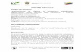 INFORME EJECUTIVO - Departamento Nacional de Planeación - DNP · 2015-02-05 · ministerio de agricultura y desarrollo rural república de colombia informe ejecutivo nombre del proyecto: